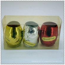 Großhandelsgewohnheits-Farbband-Ei für das Geschenk dekorativ